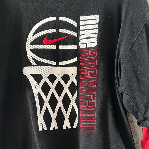 Nike Black and Red Basketball Graphic Tee - Picture 2 of 5